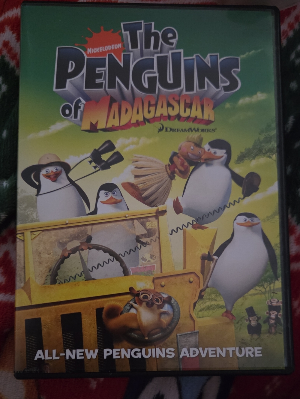 🍿2 For $8🍿The Penguins of Madagascar DVD - Green
